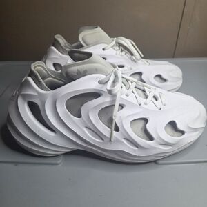 Adidas Shoes Men's White Foam Cage adiFOM Superstar Modern Sneakers Size 9.5